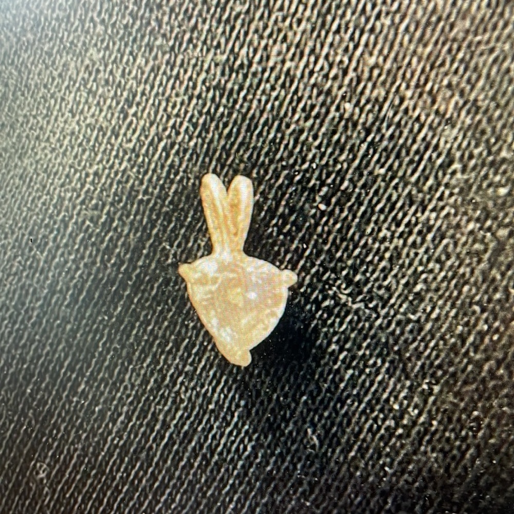 Simulated CZ Sterling Silver Heart pendant